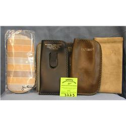 Group of vintage eye ware cases