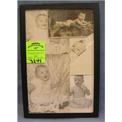 Collection of vintage baby photographs