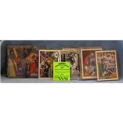 Collection of vintage all star football cards