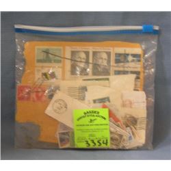 Group of vintage postage stamps