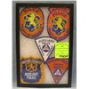 Image 1 : Group of vintage police patches