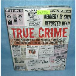 True Crime photo illustrated crime book