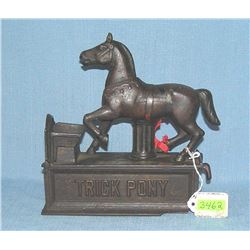 Antique Trick Pony mechanical bank