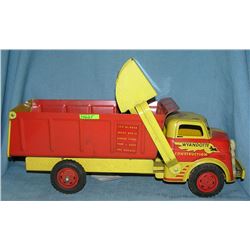 Early tin Wyandotte construction truck