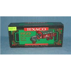 Texaco cast metal delivery truck bank