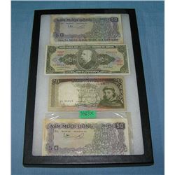 Group of vintage World currency