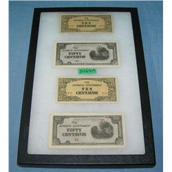 Group of vintage World currency