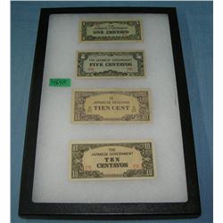 Group of vintage World currency