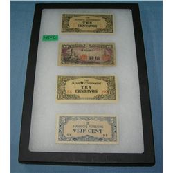Group of vintage World currency