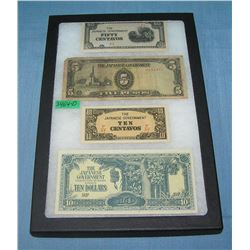 Group of vintage World currency