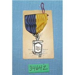 Early photography award medal