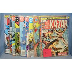 Group of vintage comic books