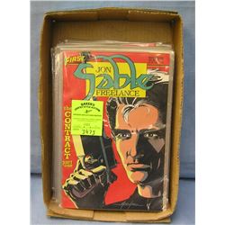 Collection of vintage Jon Sable freelance comic books