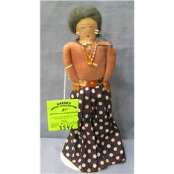 Antique native American Indian doll