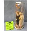 Image 1 : Larger chalkware bride and groom figure