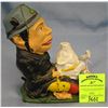 Image 1 : Patty and the pig cast iron mechanical bank