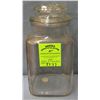 Image 1 : Vintage storage jar with lid