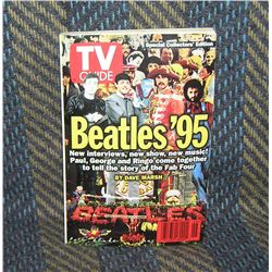 Vintage Beatles TV guide issue 1995