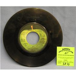 Paul McCartney and Wings 45 rpm record