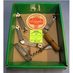 Group of vintage brewery collectibles