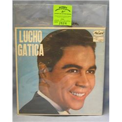 Vintage Lucho Gatica record album