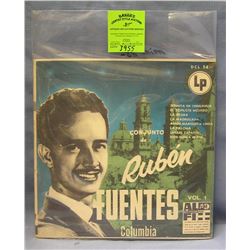 Vintage Rueben Fuentes record album