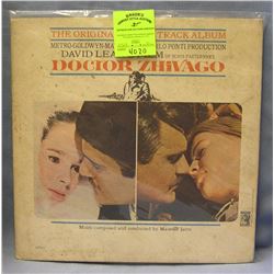 Vintage Doctor Zhivago record album
