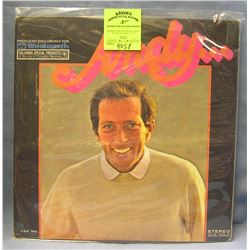 Vintage Andy Williams record album