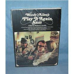 Woody Allen "Play it Again Sam" film book