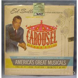 Ed Sullivan Songs And Music Of Carousel record album