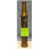 Image 1 : Antique solid brass fire nozzle shaped canister