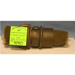 Antique fire hose coupling kit by the Acrin Brass Co.