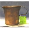 Image 1 : Antique solid copper hand forged over sized cup