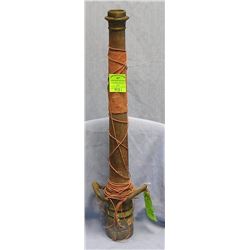 Large antique fire nozzle