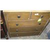 Image 2 : Antique five drawer chest