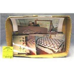 Quilt and quilt making related photographs