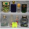 Image 1 : Group of vintage cologne bottles