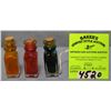 Image 1 : Group of four miniature perfume bottles