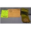 Image 1 : Early Masonic I.D. card and ribbon