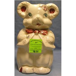 Mama Bear and Papa Bear two sided cookie jar