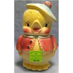 Baby chick vintage cookie jar