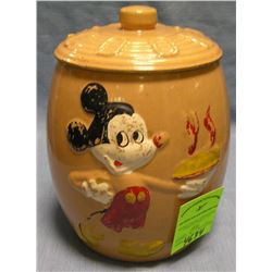 Mickey Mouse cookie jar by Walt Disney Prod.