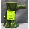 Image 1 : Early tree shaped glazed over art pottery vase