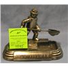 Image 1 : Antique iron fireman figure