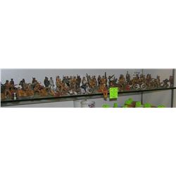 Large collection of early dime store toy soldiers