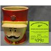 Image 1 : Vint. officer w/ handle bar moustache shaving mug