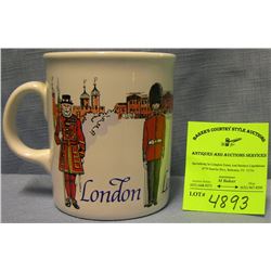 Vintage London England Shaving mug