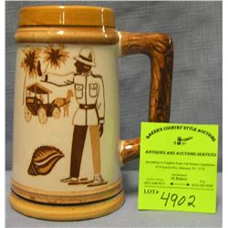 Vintage Bahamian constable beer mug