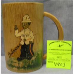 Vintage Bahamian constable beer mug