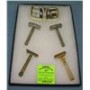 Image 1 : Collection of single edge and double edge shaving